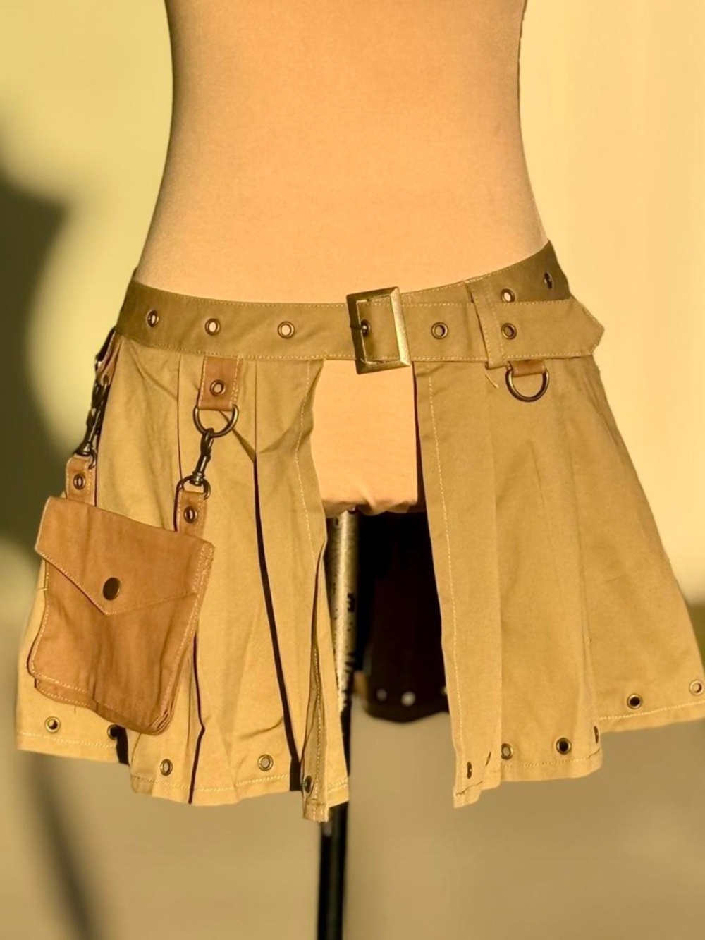Dollskill GREATEST ESCAPE PLEATED MINI SKIRT